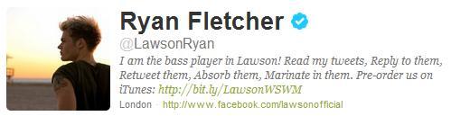 :  The Lawson boys are verified on twitter (11/5/2012) 