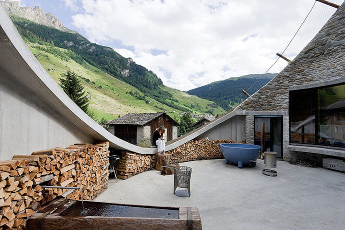 Villa Vals by Christian Muller Architects and SeARCH