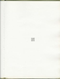 visual-poetry:  by aram saroyan the book