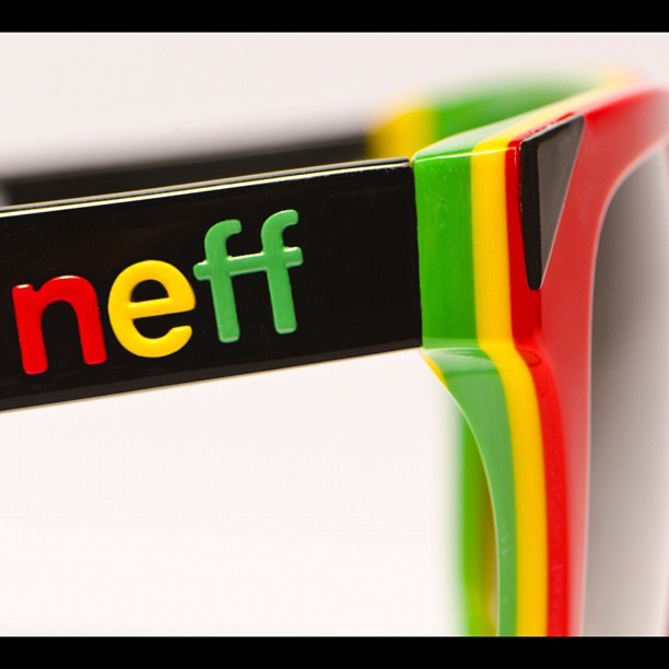 neffheadwear:  #Neff Thunder Shades in #Rasta (Taken with instagram) 