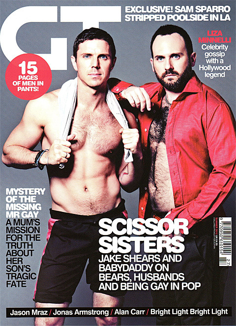 Jake Shears and Baby Daddy for Gay Times