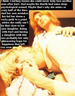 courtneyloverconfessions:  Confess anything about Courtney Love here   No, no that&rsquo;s not it. She offered money to have Kurt killed remember? The bitch is just crazy.