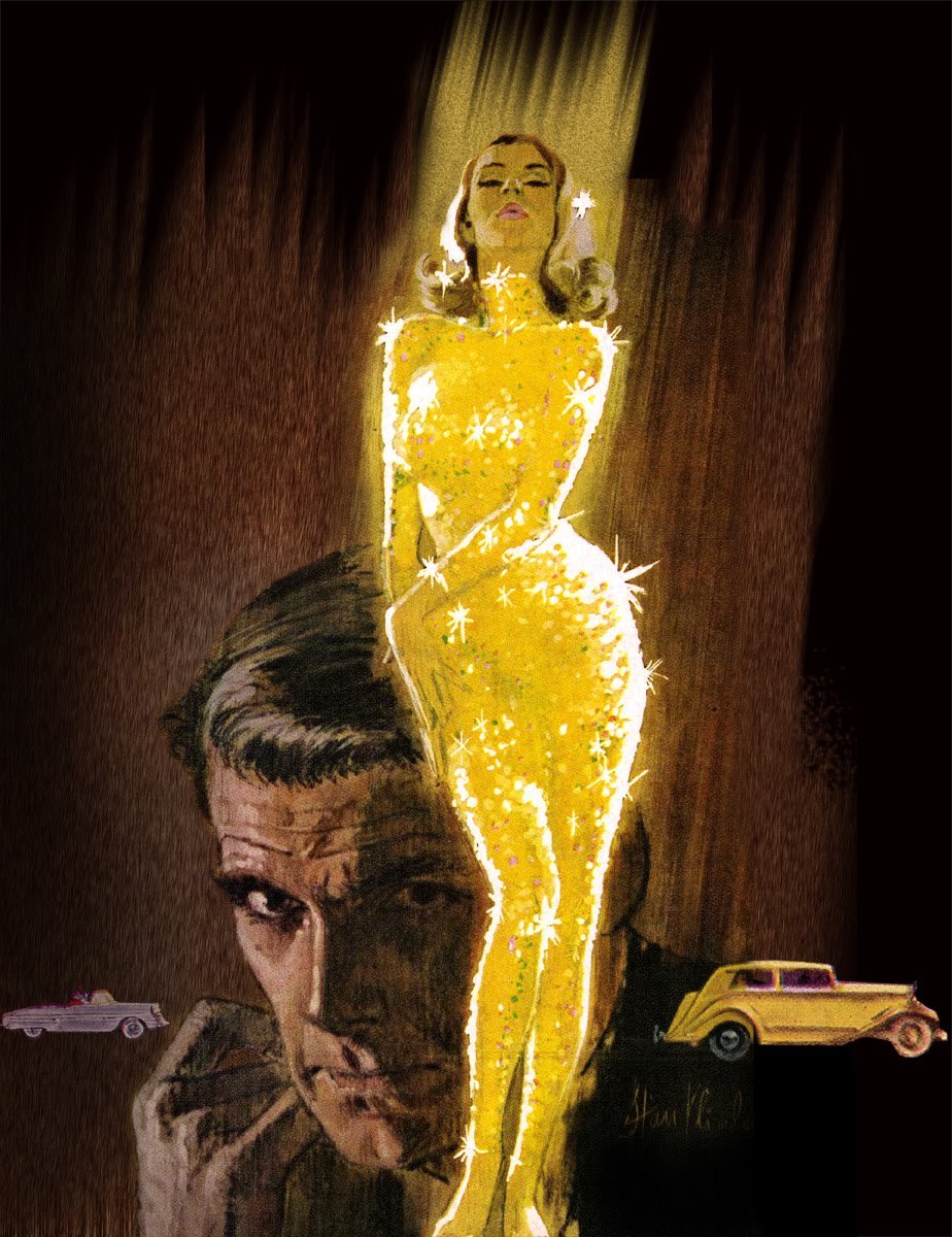 vitazur:  Barye Phillips - Couverture de Saga Magazine pour Goldfinger (James Bond).