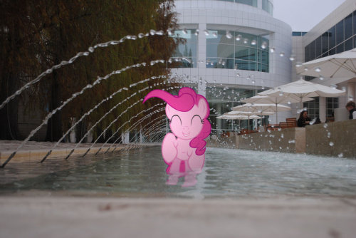 royalcanterlotvoice:  Pinkie Pie Emerges by ~gifsthebrony