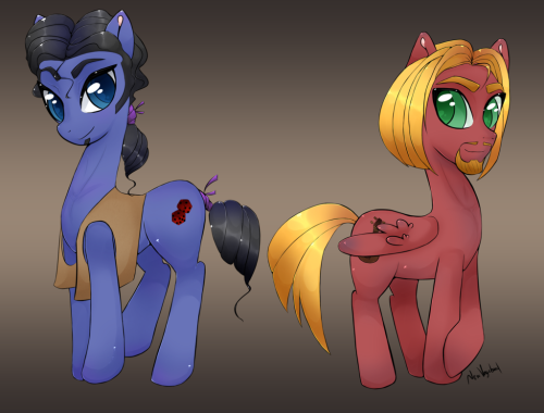 fisherpon:  Mighty and Powerful PONIES! by *radarwing