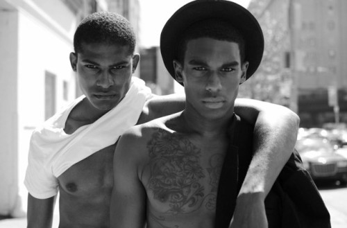 lvmrsmn:  Andrew Gonzalez x Vince Harrington (by Danny Lang)(via boysinthetown)