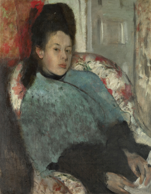 Portrait of Elena Carafa, c.1875Edgar Degas