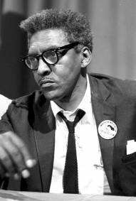howtobeterrell:  beautone:  James Baldwin &amp; Bayard Rustin  My favorite queens