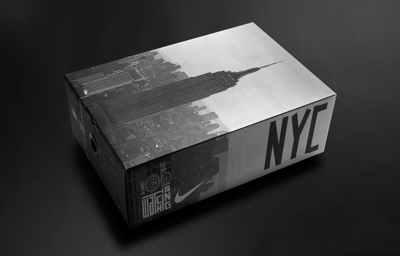 Nike NYC Shoebox - The world is watching.