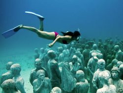 Underwater Museum-Cancun-Mexico