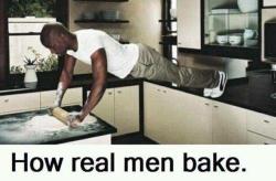 itsloudinsidemyhead:  ODEEEE EXTRA LOL but the caption should read: HOW TO BAKE LIKE A BOSS! 