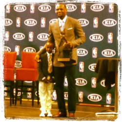 -heat:  LeBron and his son. 