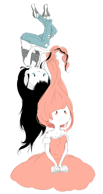 disciple-catastrophe:  I’m just your problem | sailorpalin: New head canon. Marceline loves to… on We Heart It. http://weheartit.com/entry/25743348