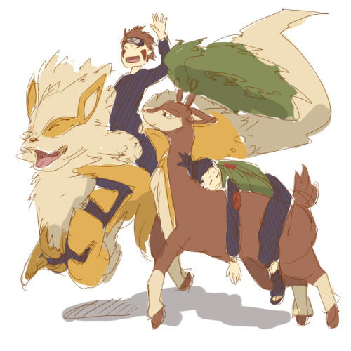 gottacatchemall:  [NARUTO×ポケモン＊] 