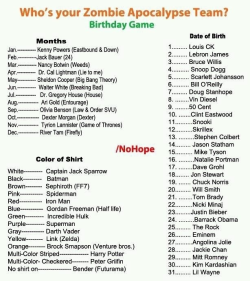 Kenny Powers, Bender and Will Smith…