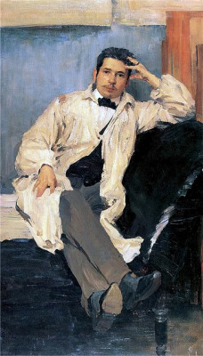 blastedheath:  Malyavin, Filipp (1869-1940) - 1895 Portrait of the Artist Constantin Somov by RasMarley on Flickr. 