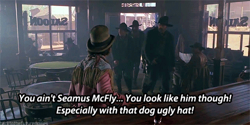 backtothefuturemovies:  You ain’t Seamus Mcfly! 