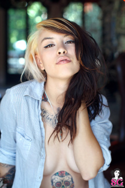 Fuckyeah-Suicide-Girls:  Carrina Suicide Click Here For More Suicide Girls