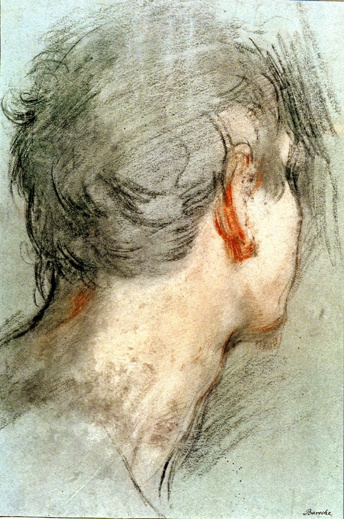 classicaldrawing:  Federico Barocci Head of a man 16th century 