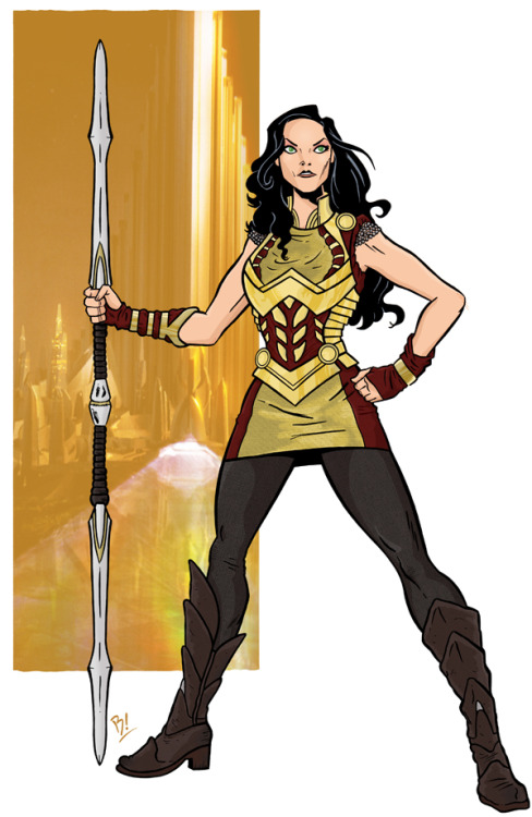 XXX thehappysorceress:  Lady Sif Shield Maiden photo
