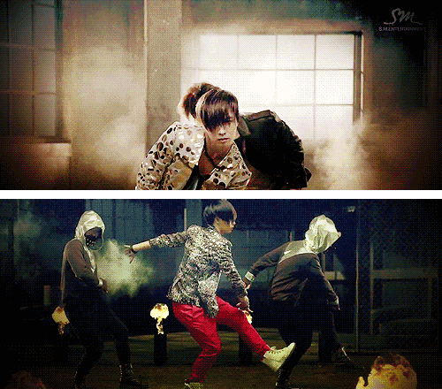 shiny-seoul:  wonho: Kai &amp; Lay: Dancing Machines of EXO    Lay likes to ruin