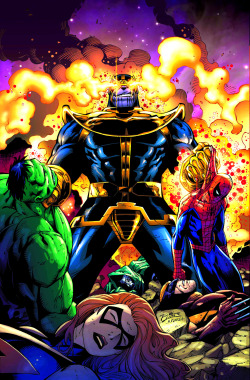 tecastigoelcuerpo:  THANOS - MARVEL   *Spoiler: