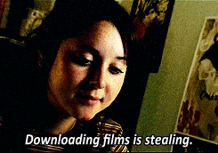 pedestrianverse:  “Man, these anti-piracy ads are getting really mean.” 