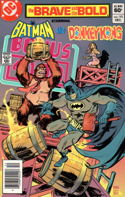 pushstart-cc:  Donkey Kong vs Batman, that