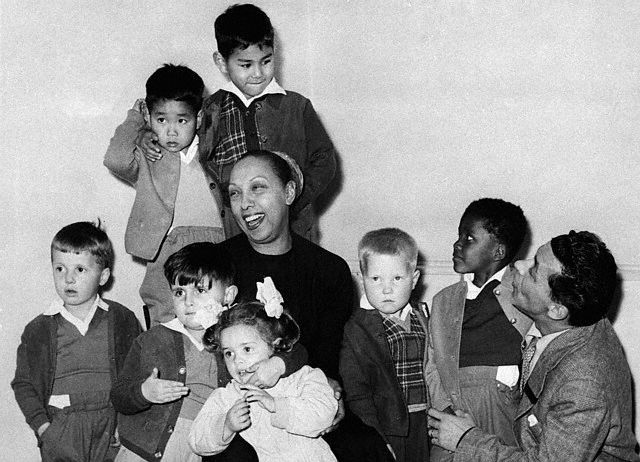 vintageblackglamour:  Josephine Baker and her husband, bandleader Jo Bouillon with