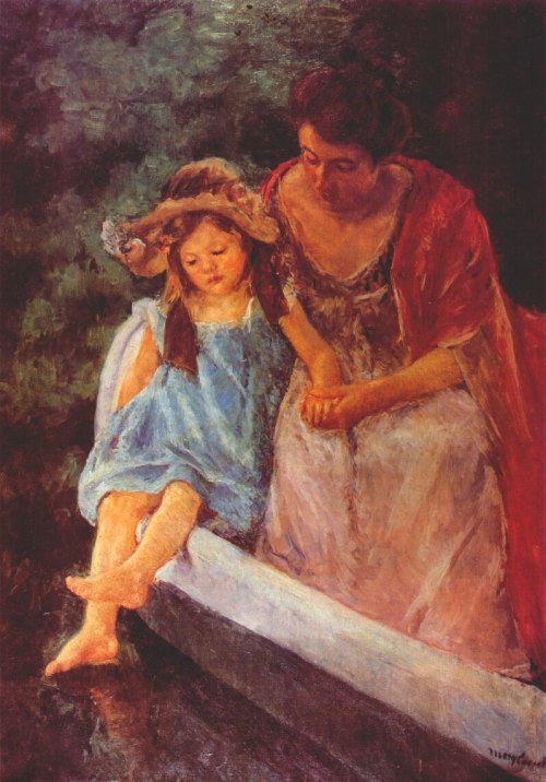 Happy Mother&rsquo;s Day Mary Cassatt - Mother and Child in a Boat (1908)