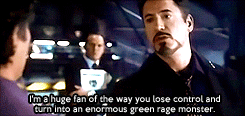 obsessedkuroi:  #MORE LIKE TONY SNARK 