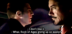 obsessedkuroi:  #MORE LIKE TONY SNARK 