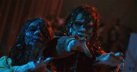 Creepshow: &ldquo;Something to tide you over&rdquo;. Make up by Tom Savini
