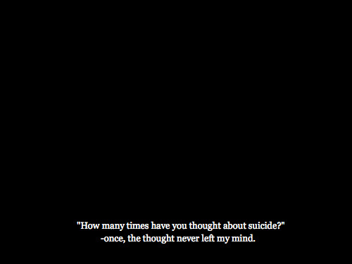 life is scary get use to it