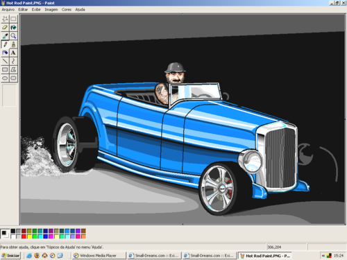 Enquanto algumas pessoas fazem isso no paint...