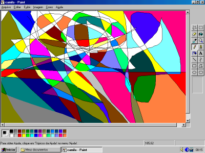 Enquanto algumas pessoas fazem isso no paint...