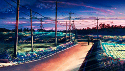  Scenery appreciation post | 5 Centimeters Per Second 