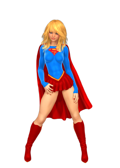 petercottonster:  New Powergirl! New Supergirl! But yeah, I do plan on doing a couple of pinups to showcase these. The changes are kinda minor on Powergirl(better muscle/hips/fat ratio) but for Supergirl I was FINALLY able to give her a new skirt/boots.