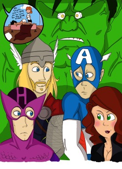 herochan:  Avengers comic Created by SoFancyArt