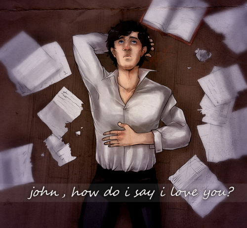 London, UK09:39PM. Art privately commissioned. Done by Miss tattiOsala. *“Sherlock, it’s not wise.