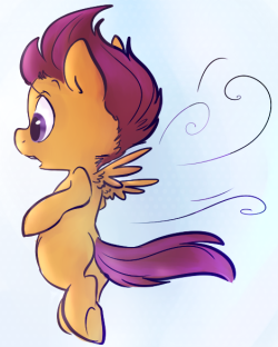 wherethedooksclash:  ScootalooDrawn by: Rose