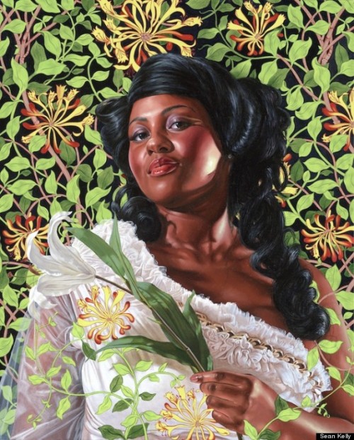 dynamicafrica:For his latest series, ‘An Economy of Grace’, Nigerian-American artist Kehinde Wiley f