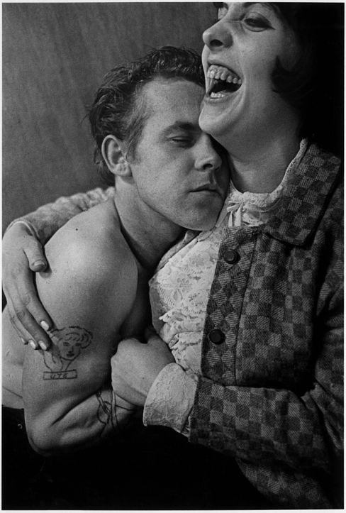 roseofcimarron: Here’s the original photo used on the cover of Rain Dogs by photographer Anders Petersen. From Wikipedia:  Despite the facial similarity, the man on the cover of Rain Dogs is not Tom Waits. The photograph is one of a series taken by