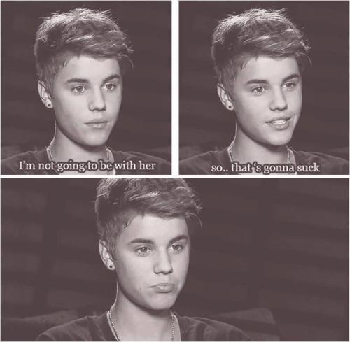 justanotherdayinwonderland: Bieber is so cute oh, juju. i know it’s me who u referring to. l