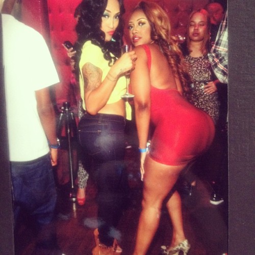 girlsoninstagram:  Me and @csealy1 lookin cute even though I hate her - @krystalkreme1 