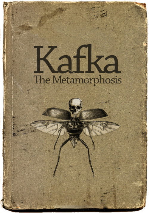 Metamorphosis (Die Verwandlung), 1915. Franz Kafka (1883-1924). First edition cover, dated 1916. Lei