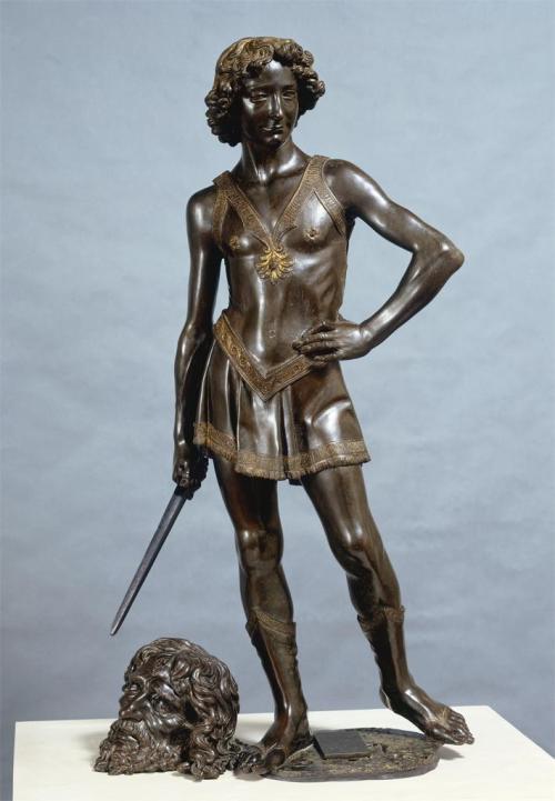 faceofabotticelliangel:Armand as seen by Martino:&ldquo;Ah, he is Verrocchio’s David, the very model