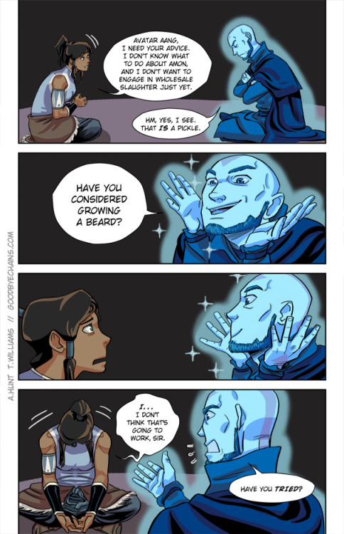 betawisp: Korra and Aang by ~tracywilliams