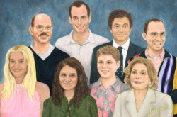 thebluthcompany:  Bluth Family Portrait by Kirk Dermarais 