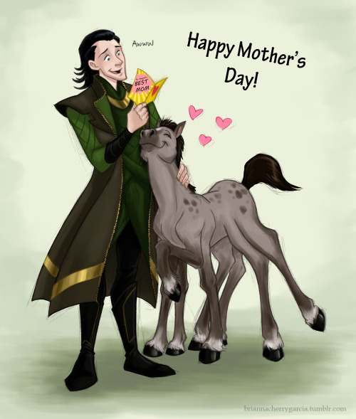 mushkasbackground: happy mother’s day by `bri-chan Owwww!! Cute ^^ I was waiting for this.